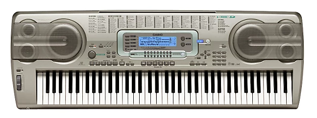 Casio WK 3300 klavesy