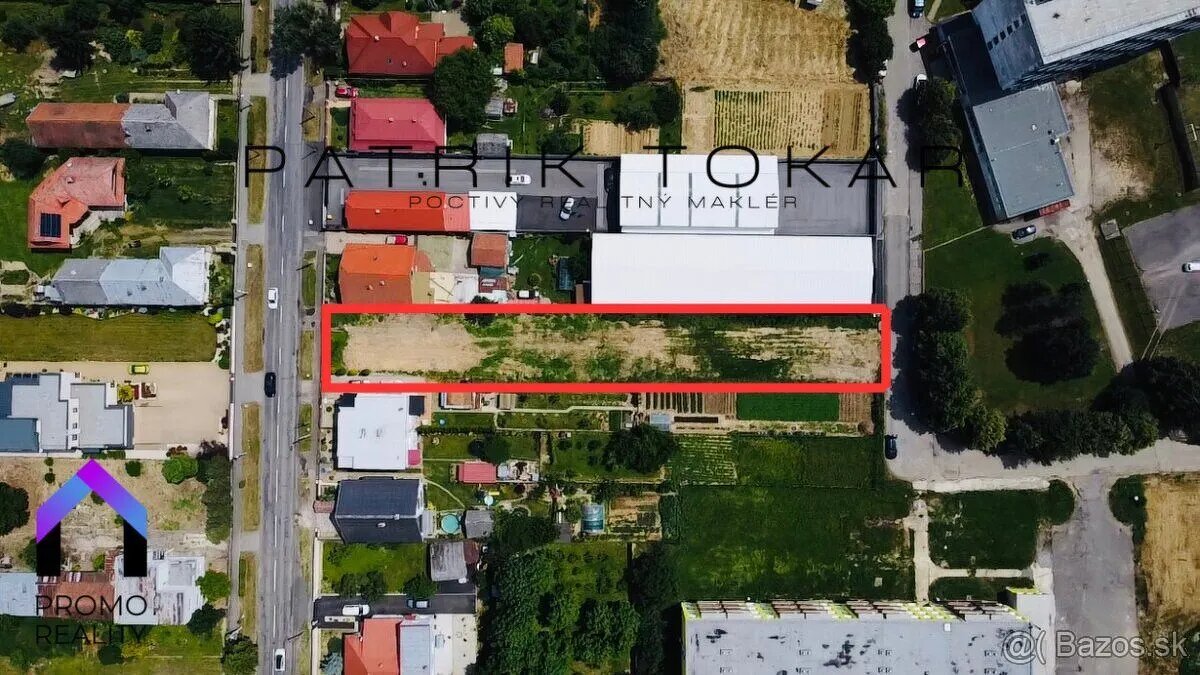 Pozemok na výstavbu dvoch rodinných domov – 1650 m²