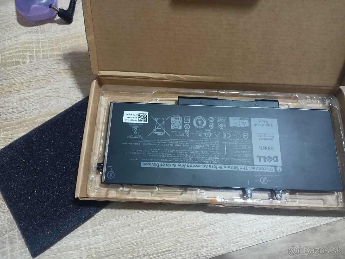 Originál Batéria Dell Latitude 5400 5500 5510 4GVMP
68 Wh