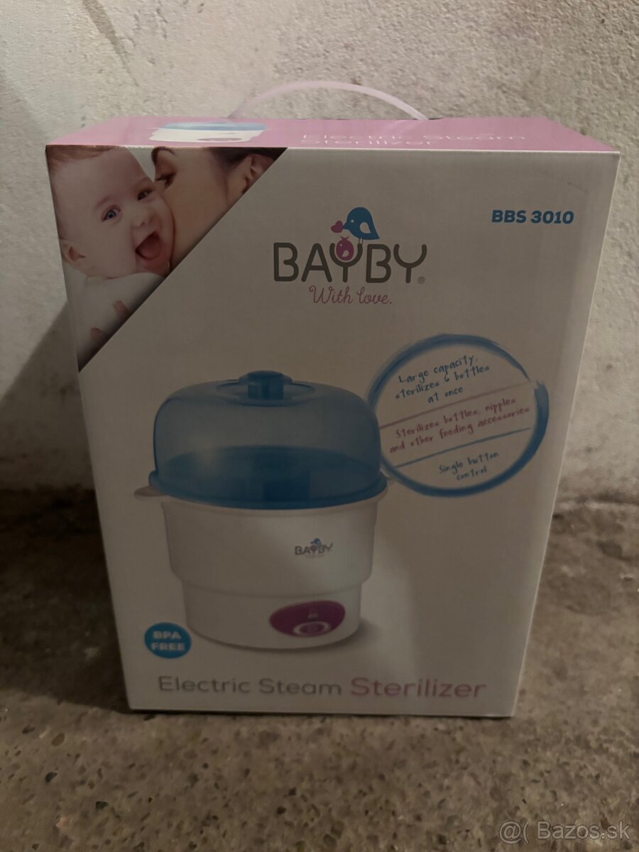 Sterilizátor BAYBY BBS 3010 elektrický biely