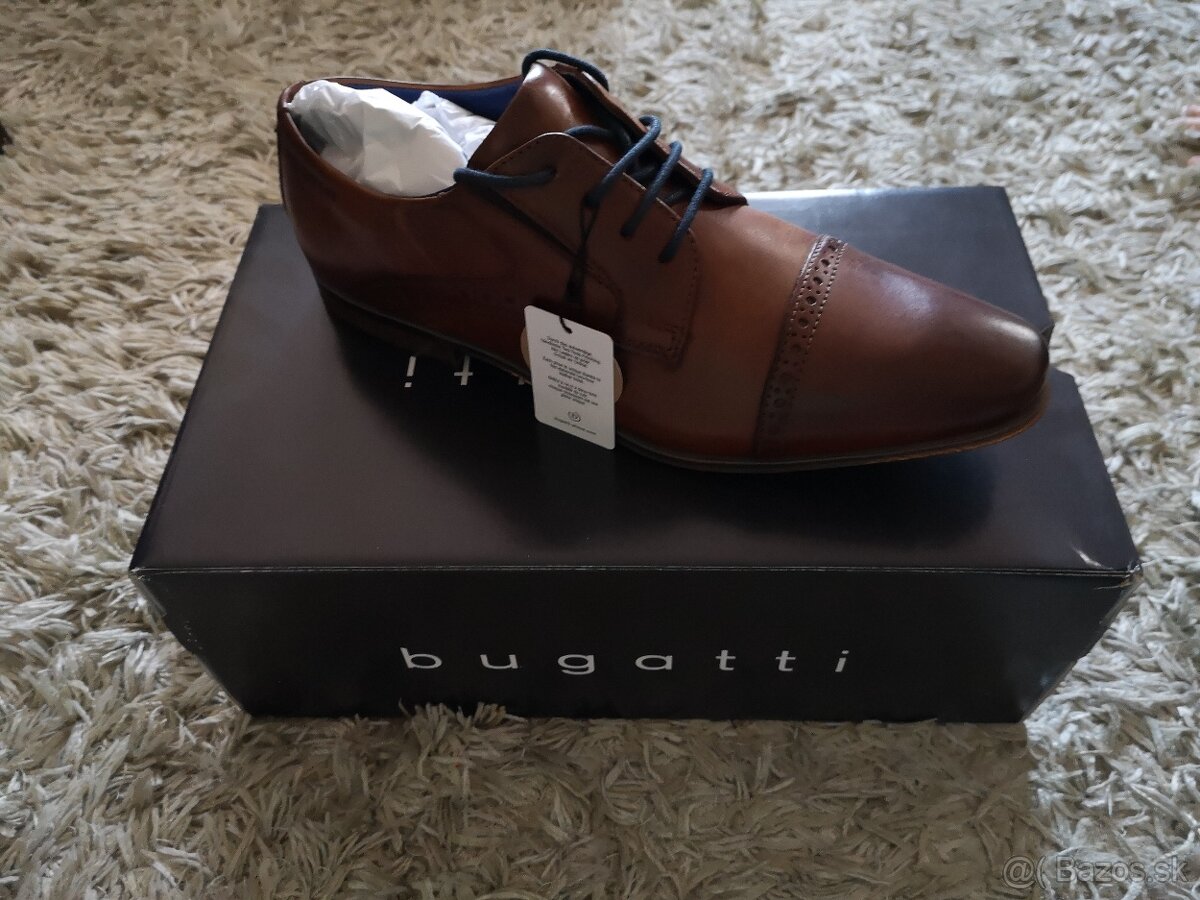 Spoločenské topánky Bugatti 42