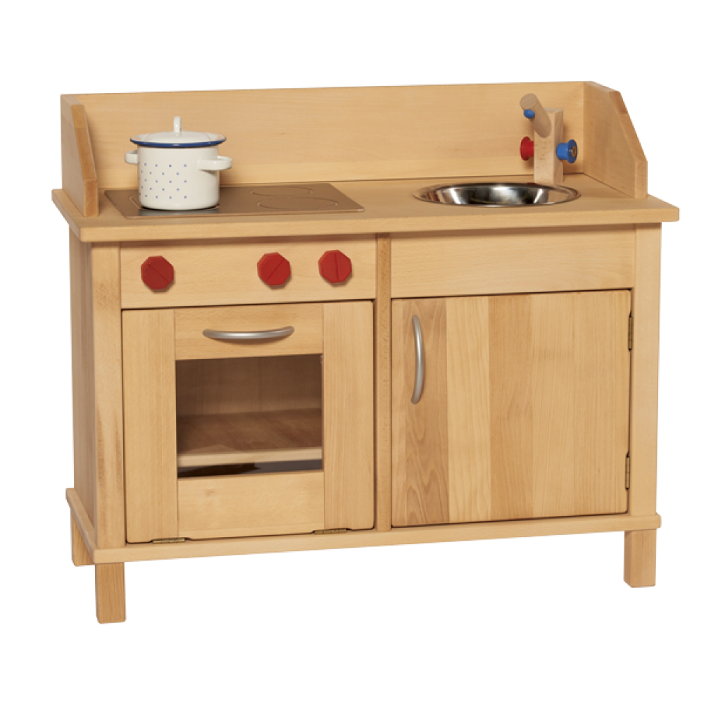 Detska drevena kuchynka Gluckskafer