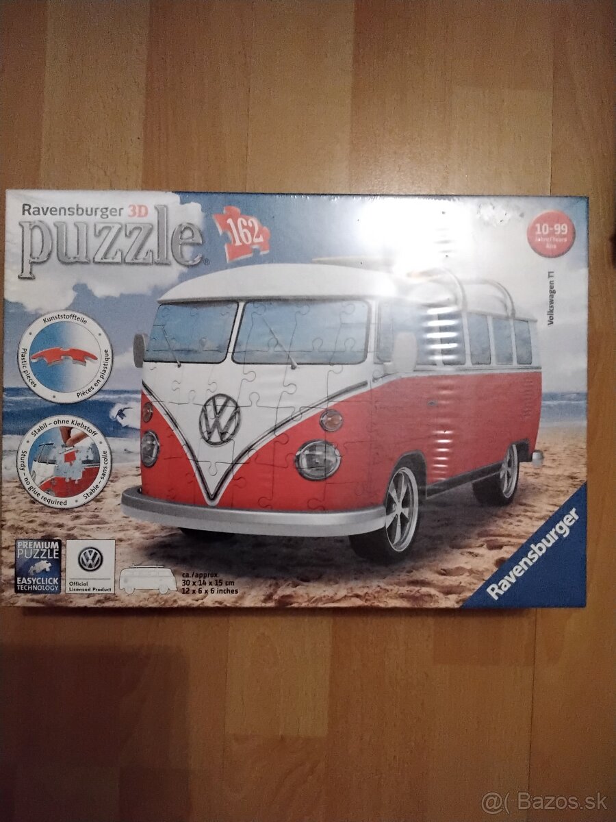 ❤Ravensburger 3D puzzle, Volkswagen, nove❤