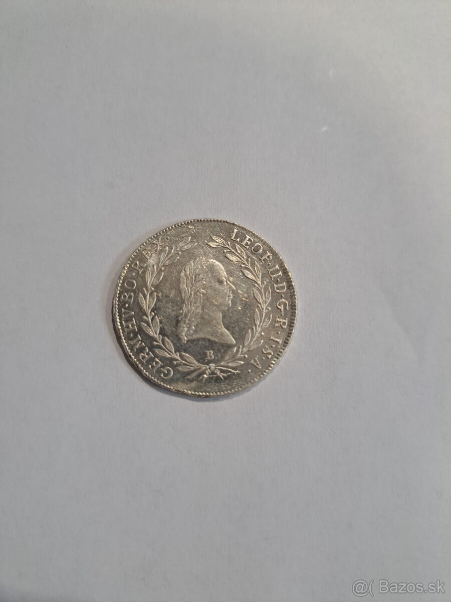 Grajciar toliar stara minca Leopold II.
