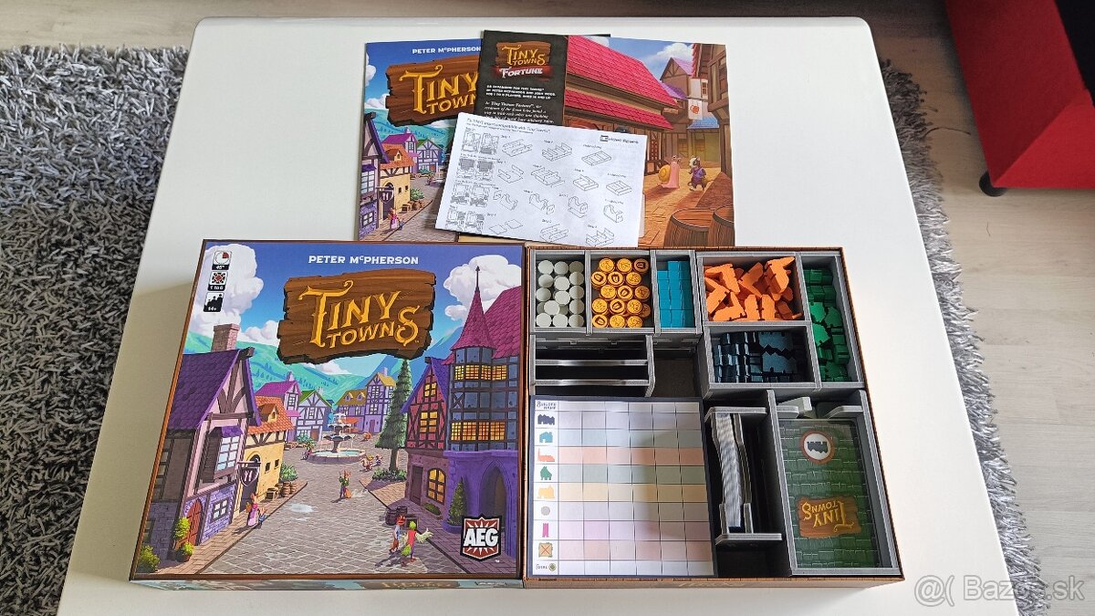 Spoloč.hra Tiny Towns+rozšírenie Fortune+insert
