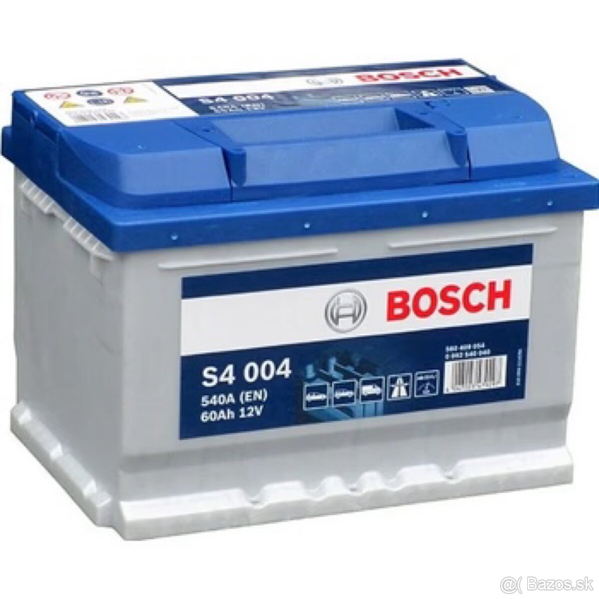 Bosh 60ah 540a autobatéria akumulátor