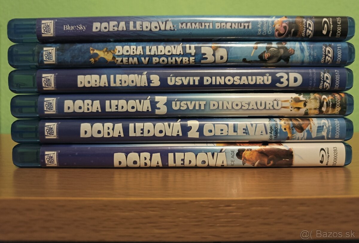 BLU-RAY Ice Age - Doba Ľadová 1 - 5