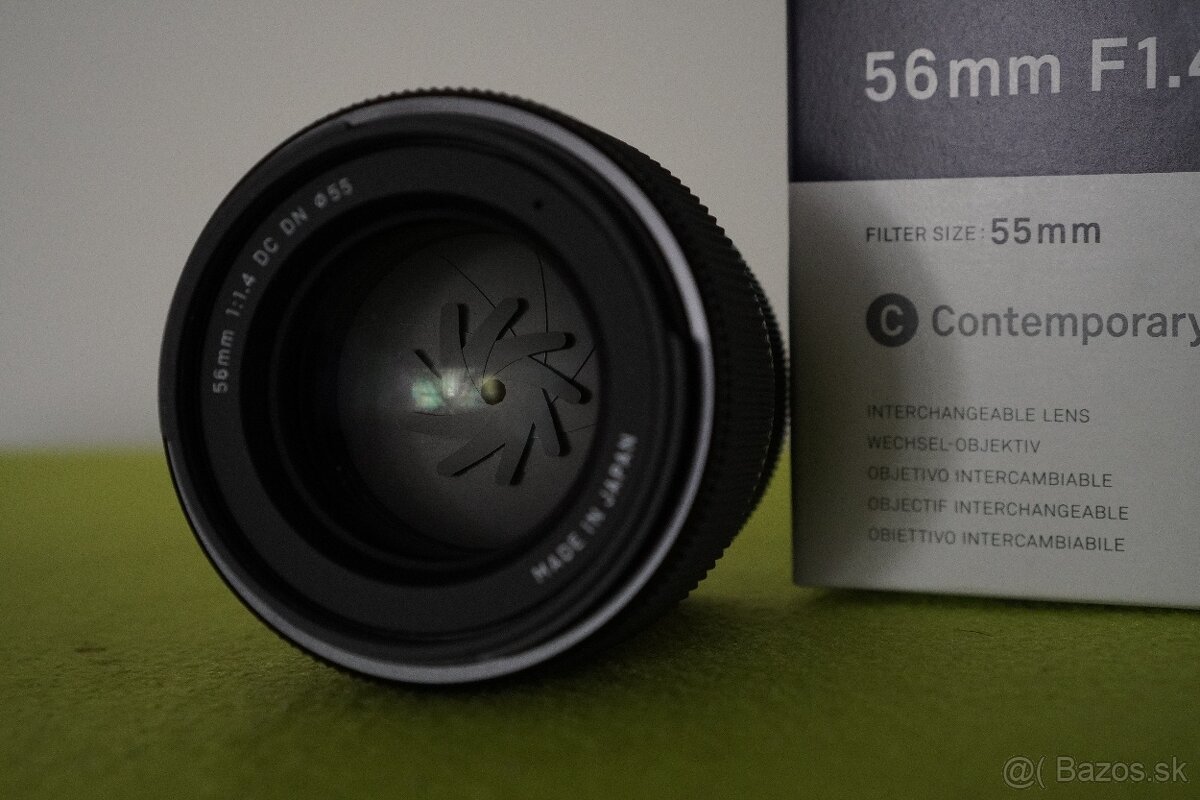 Sigma 56mm f/1.4 DC DN Contemporary – Sony E | TOP stav