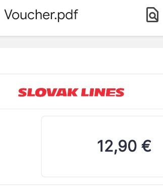 voucher Slovak Lines
