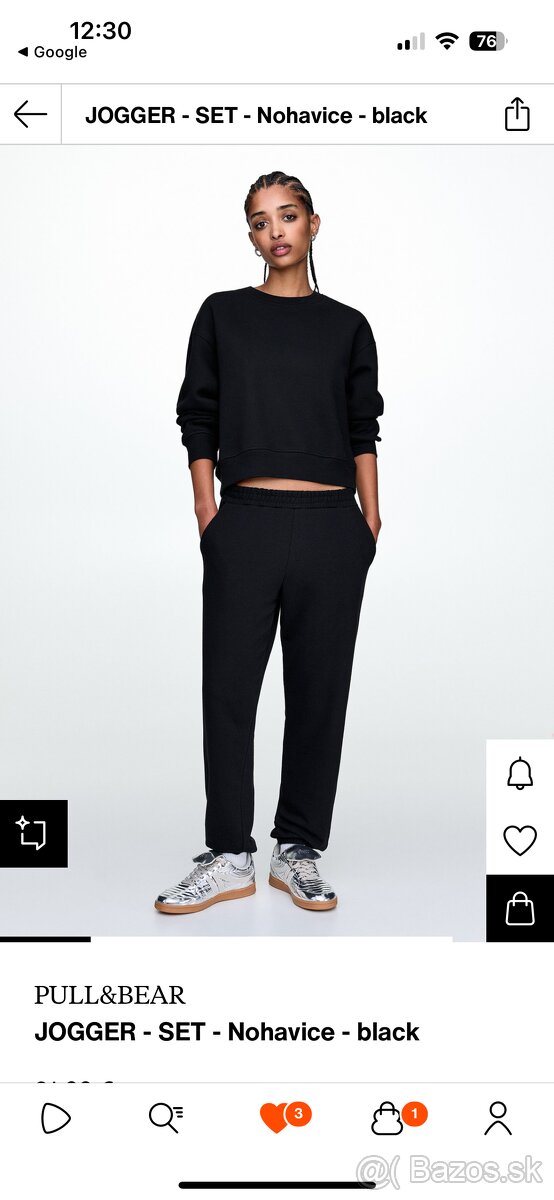 Pull bear teplakova súprava