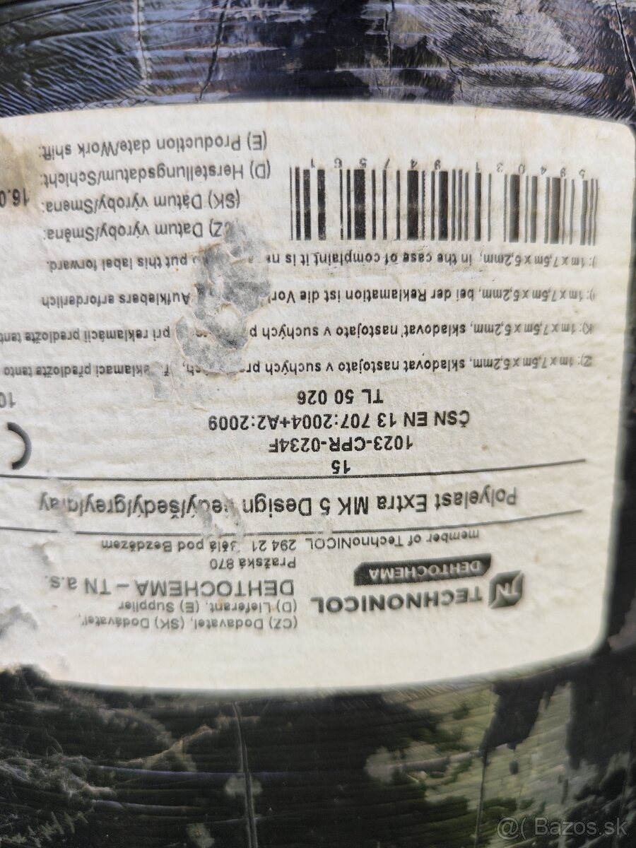 Bitumenova lepenka Polyelast extra mk 5