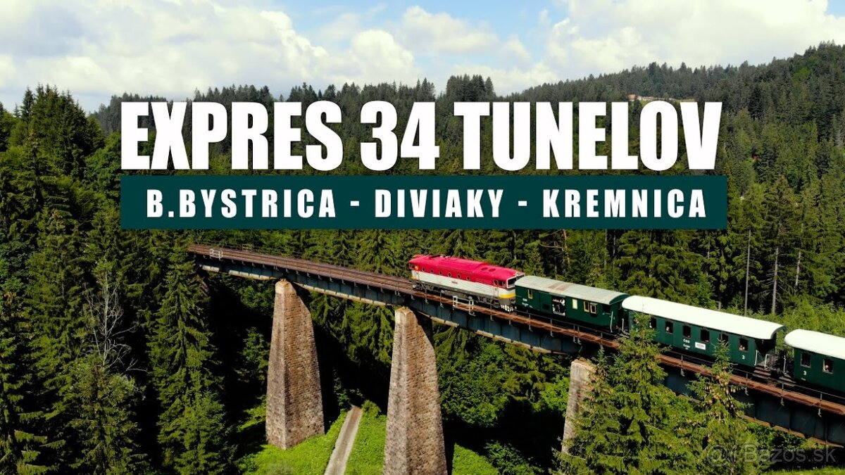 34 Tunelov - Zážitkový vlak