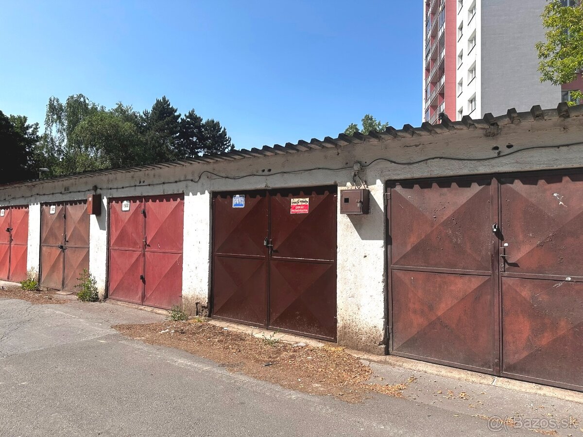 PRENÁJOM - Garáž, Muškátová ulica, Košice- Západ
