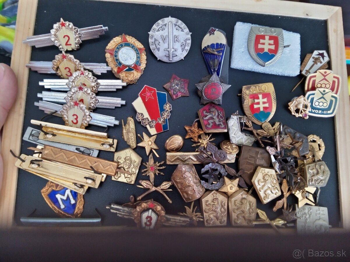 Vojenské odznaky ČSĽA.ASR.Rozne