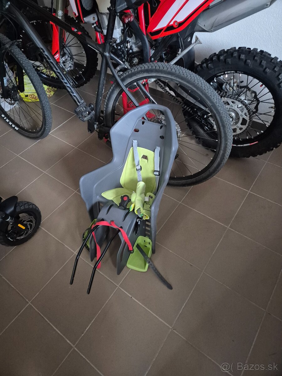 Predam detsku sedacku na bicykel