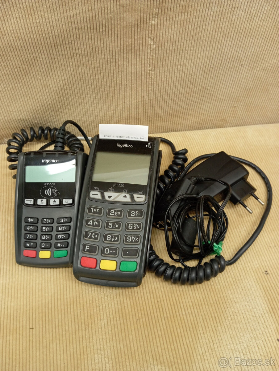 Predám používaný plne funkčný platobný terminál Ingenico 151