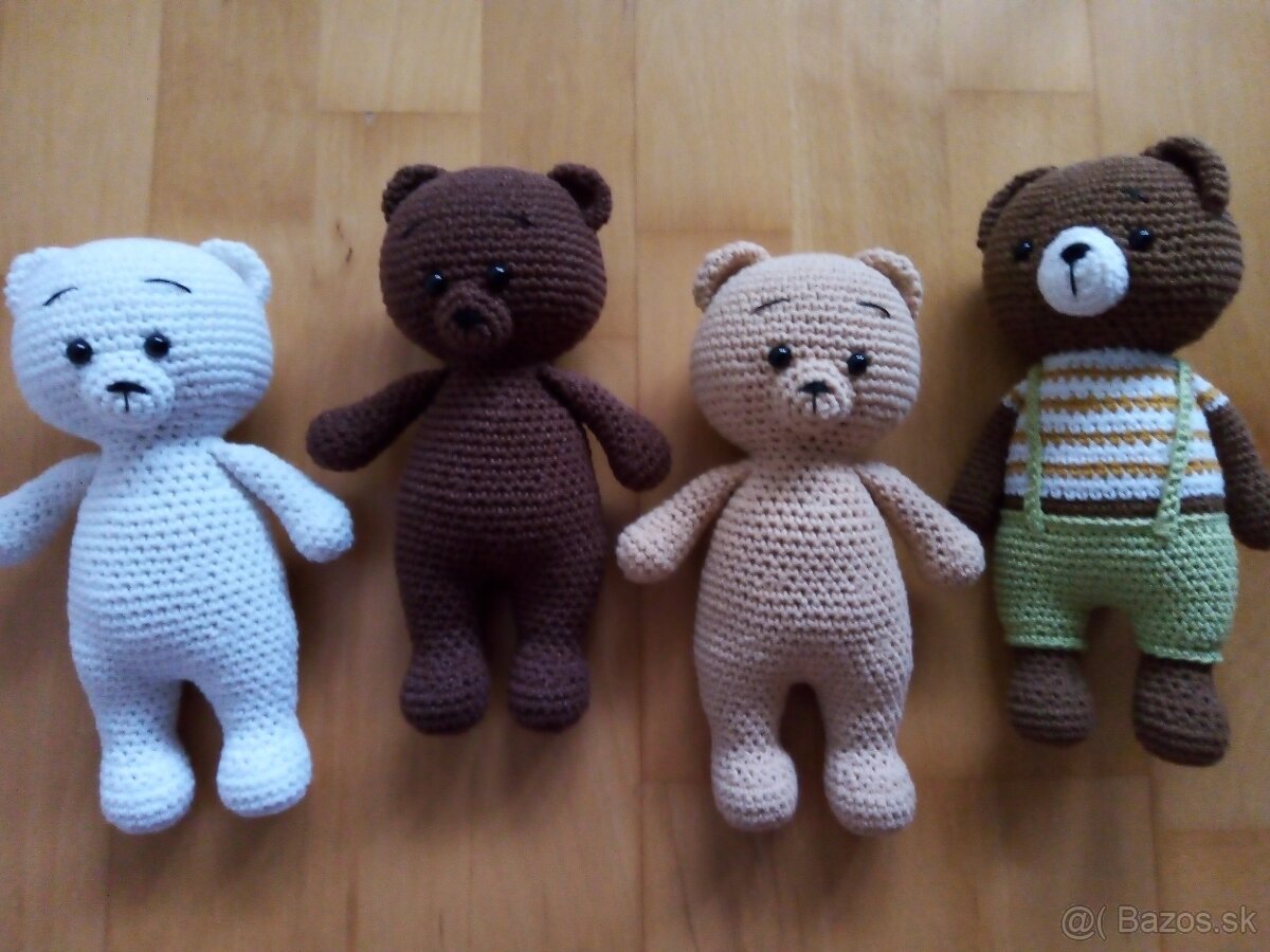 Háčkované zvieratká pre detičky