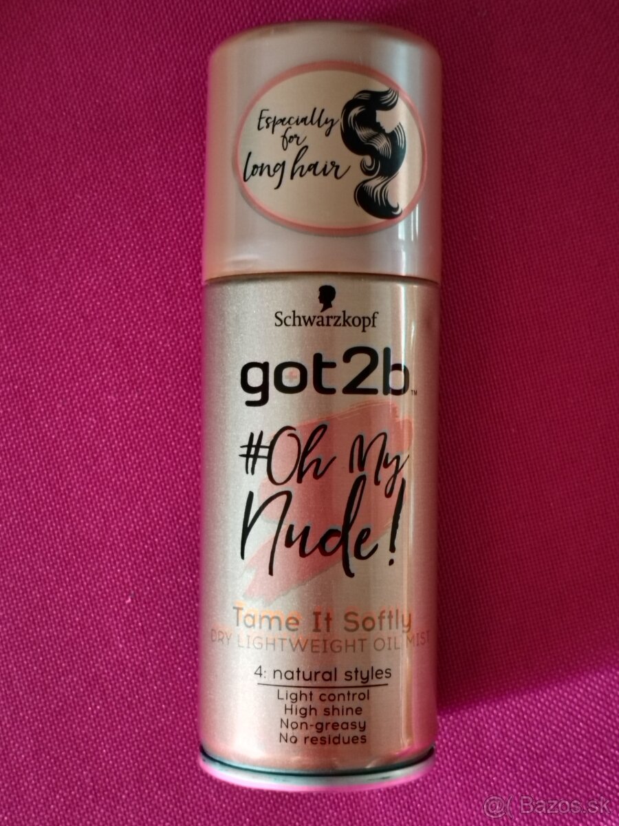 got2b Suchá nezaťažujúca olejová hmla na vlasy