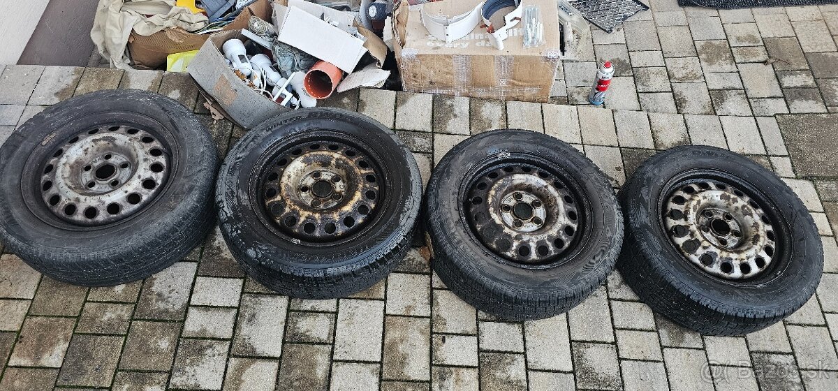T4 215/60 r16c 5x112  transporter multivan caravelle