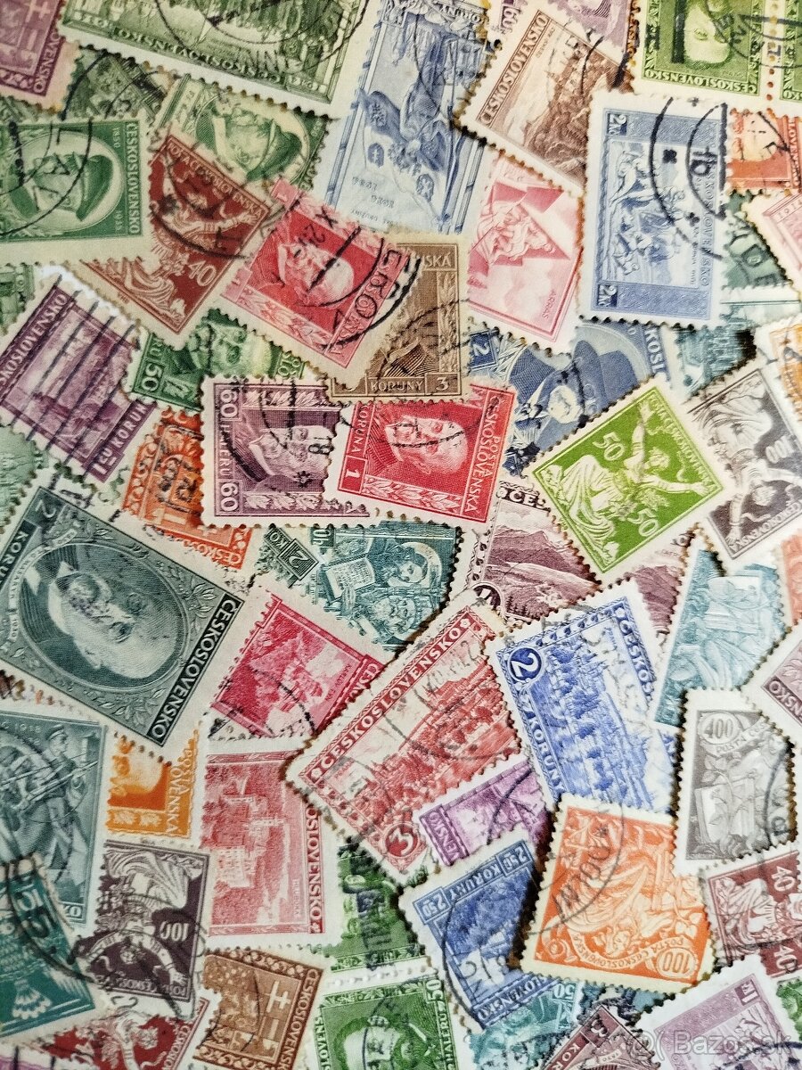 1. ČSR - mix známok