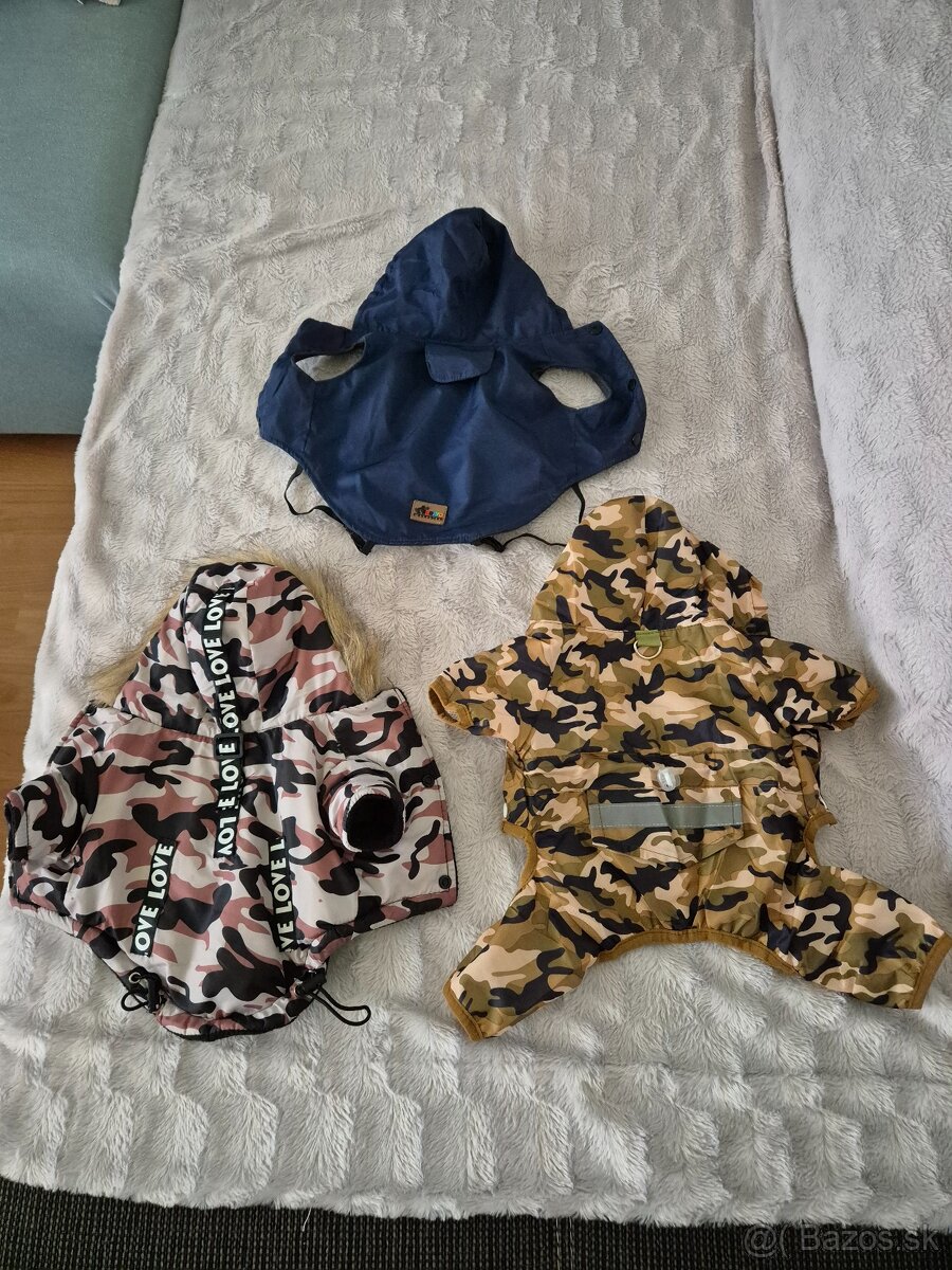 Oblecenie zimne a jesenne pre psika