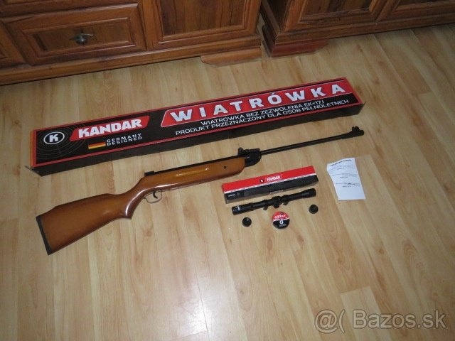 Predam novu vzduchovku KANDAR,5.5 mm,puskohlad,diabolky -