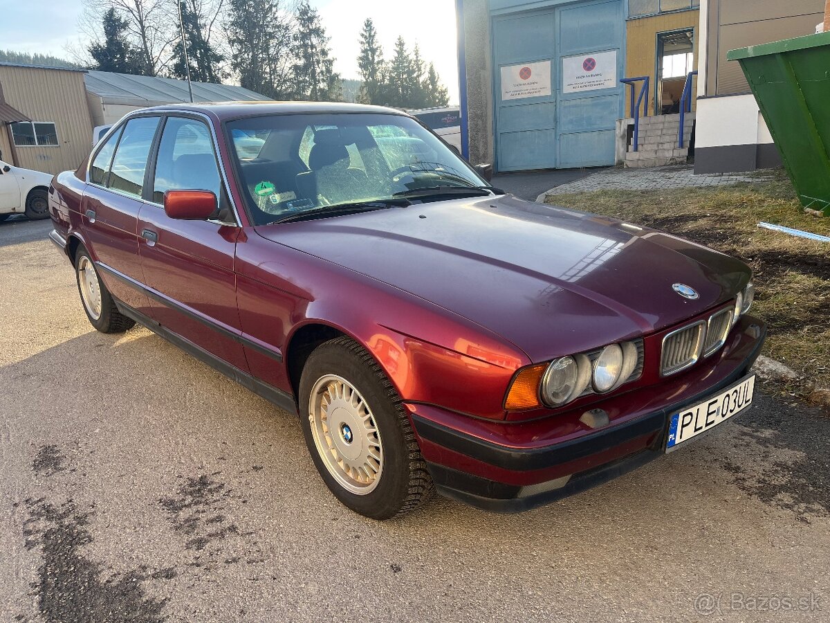 Predám E34 530i V8 manuál M60B30 160KW