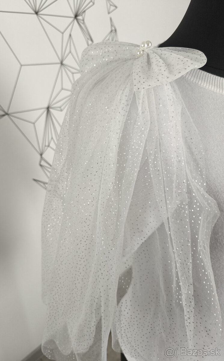 Mašľové závoje na ramená