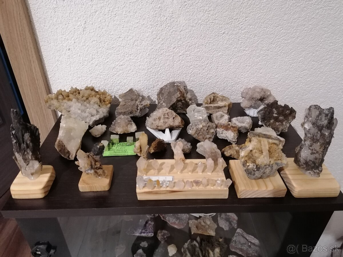 Kupim zbierku mineralov