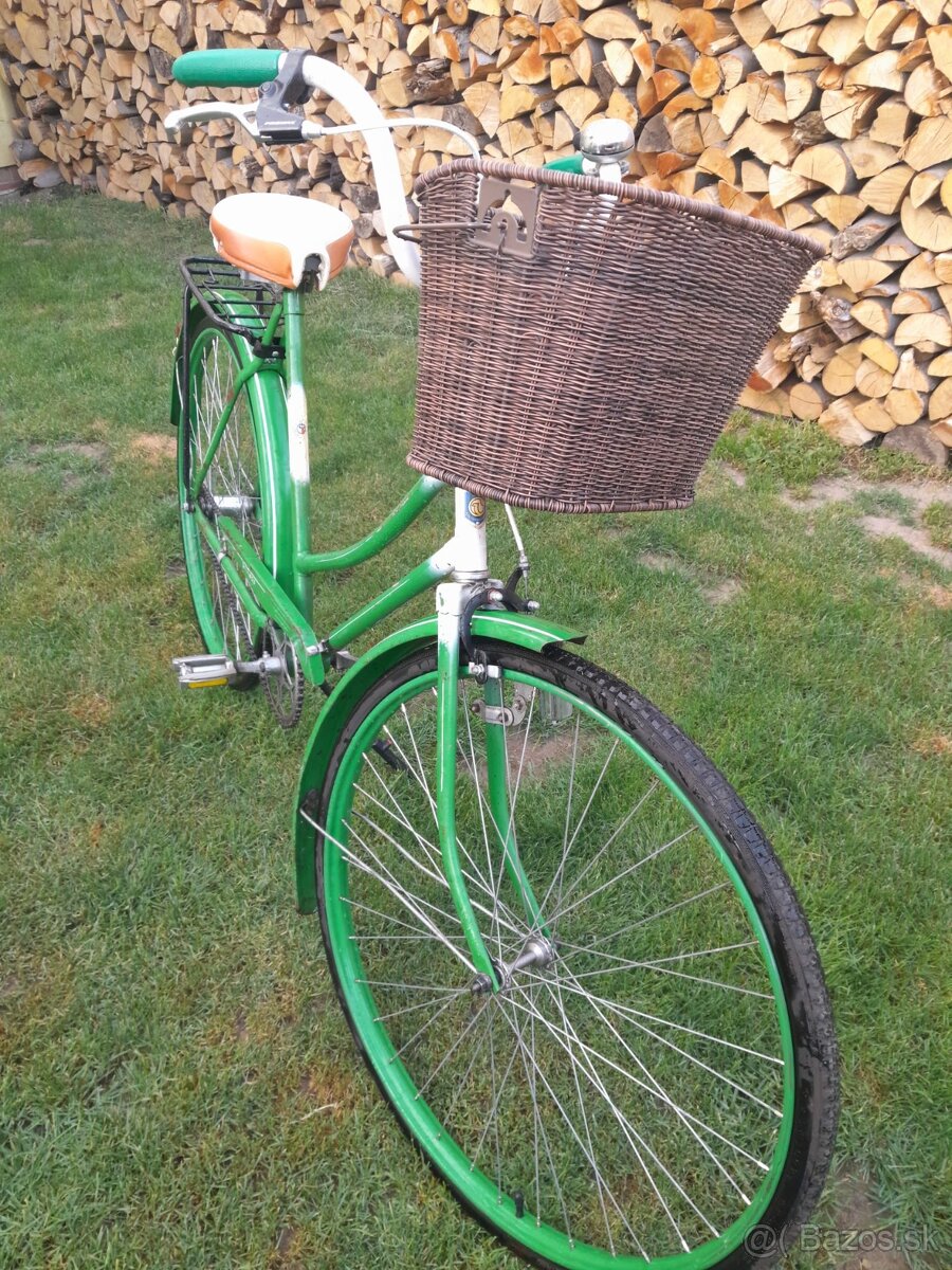 Retro dámsky bicykel