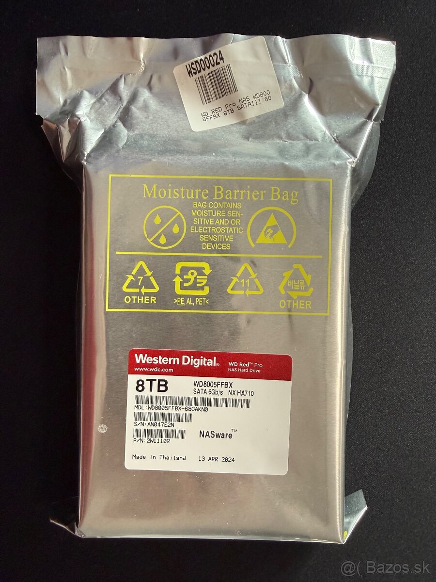 HDD Western Digital Red Pro 8TB
