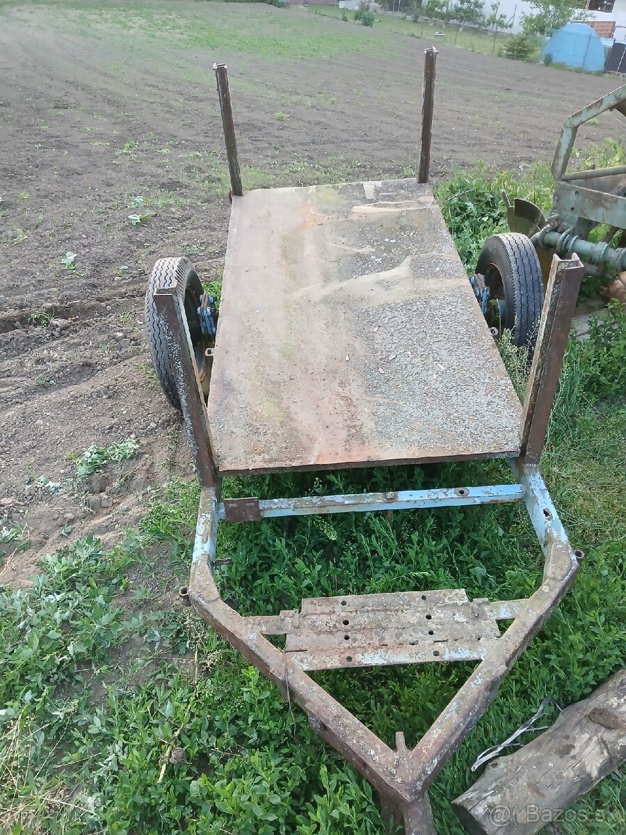 Predam vlecku za malotraktor