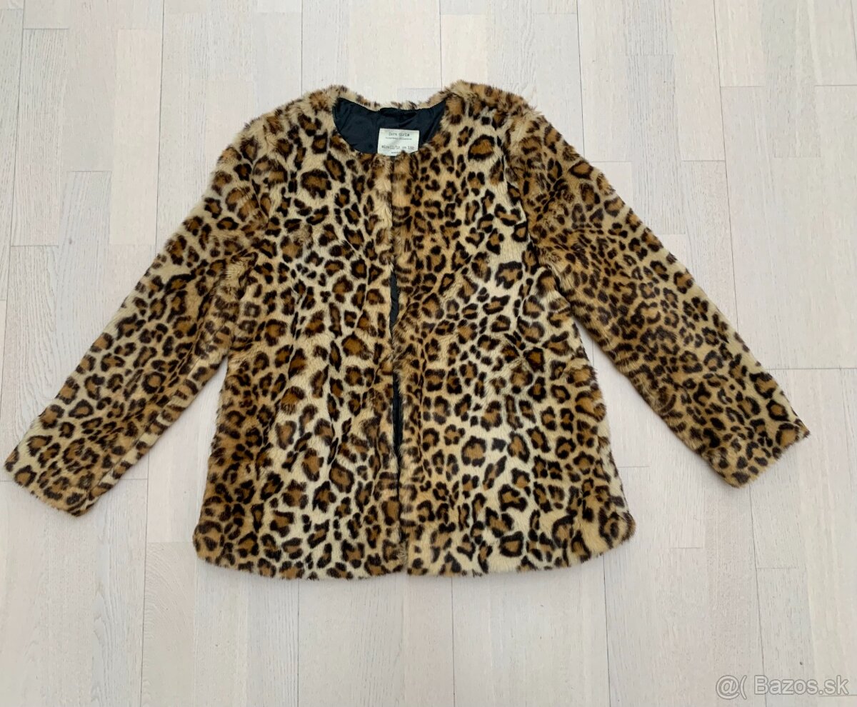 Krásny  nový Zara gepard kabátik pre dievča