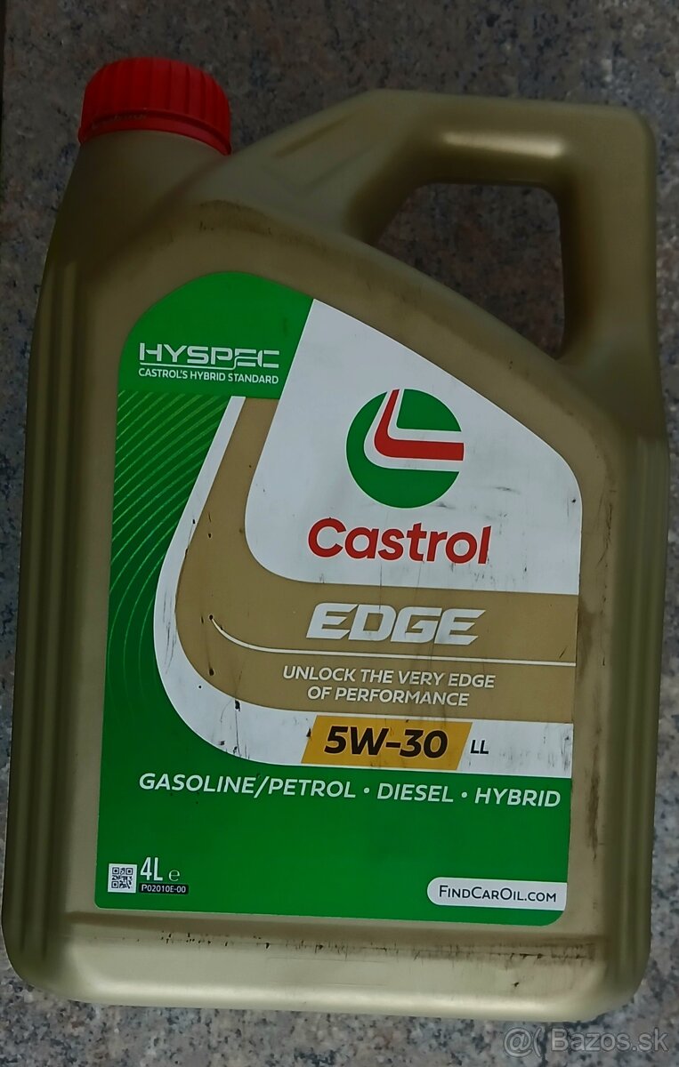 Predám motorový olej Castrol 5W30 – nový