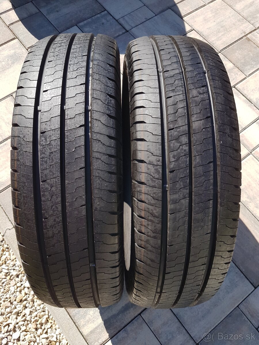205/75 r16c letné pneumatiky 2ks Continental DOT2022