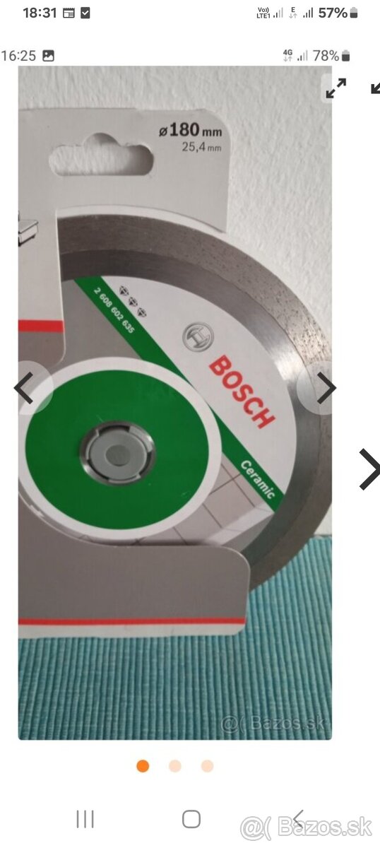 KOTÚČE NA KAMEŇ BOSCH A TYROLIT