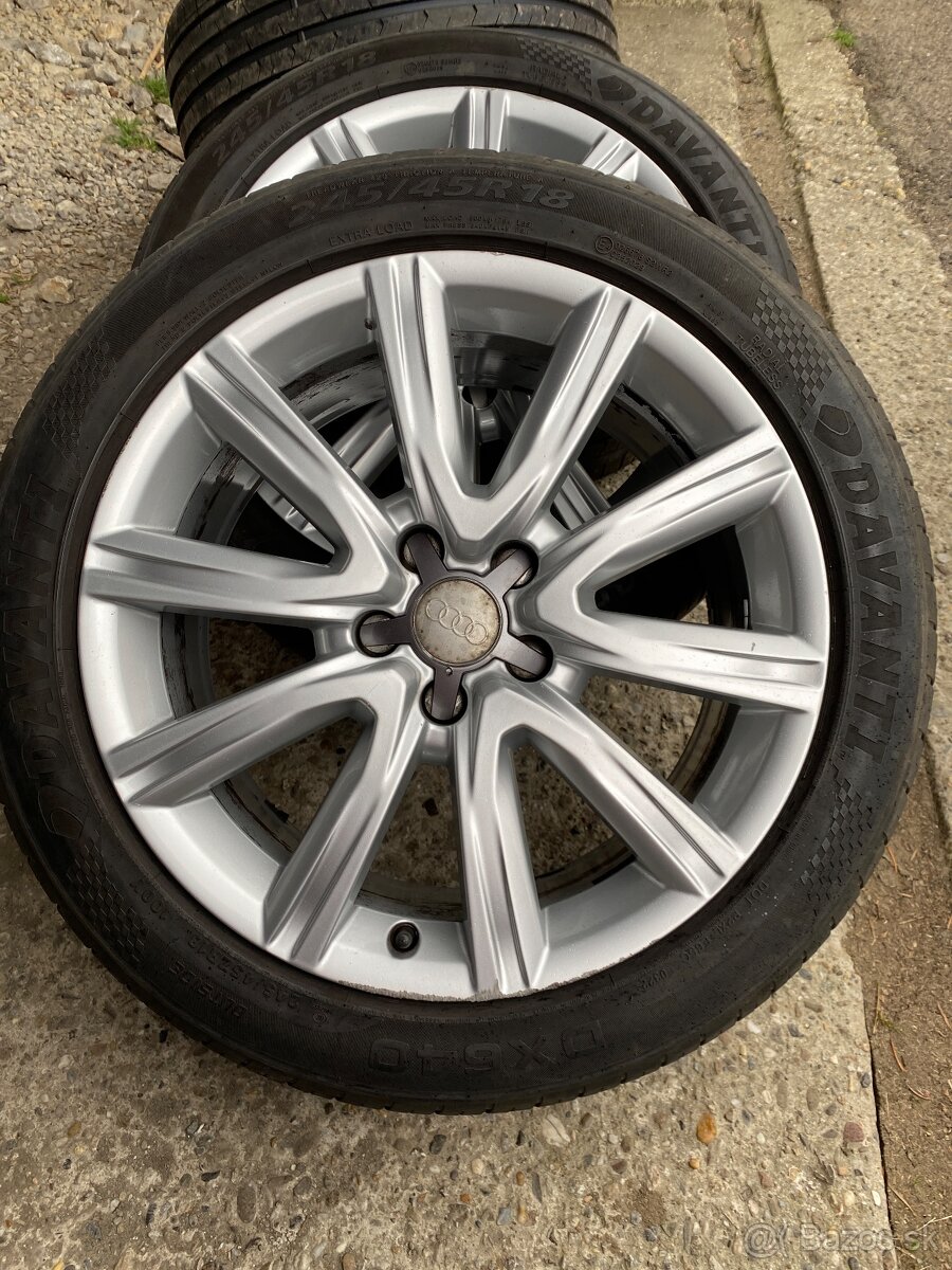 5x112 r18 ,nové letné pneumatiky 245/45 r18