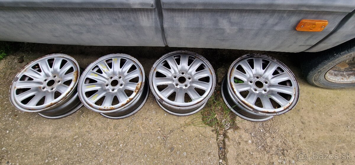 Predám plechove disky 5x112 r16