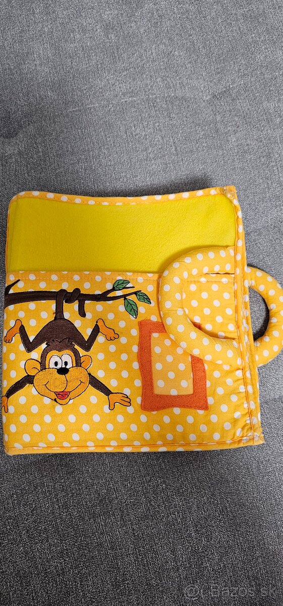 Montessori látková kniha Piqipi