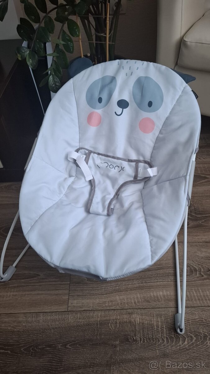 Lehátko vibračné panda MoMI GLOSSY