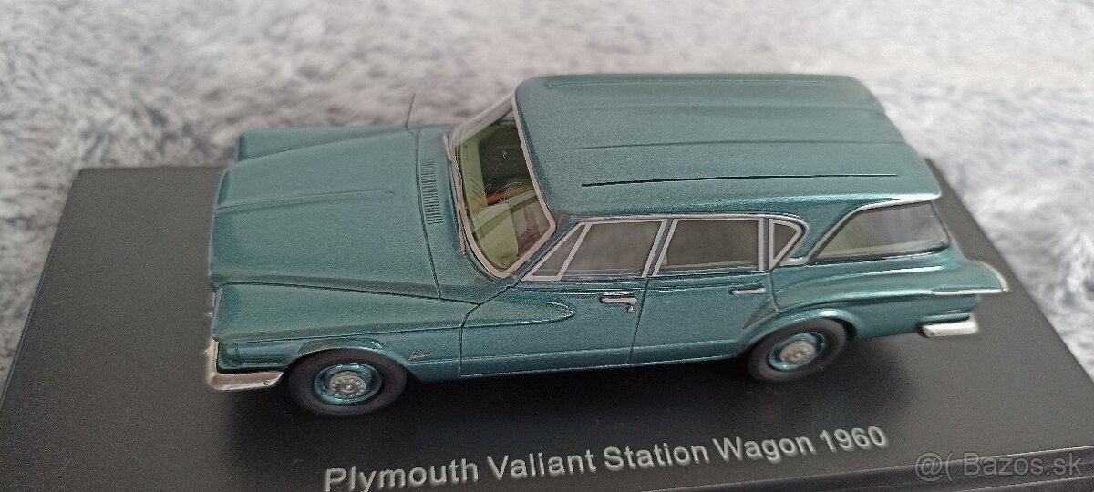 Predám model Plymouth Valiant SW 1960 1:43 BOS