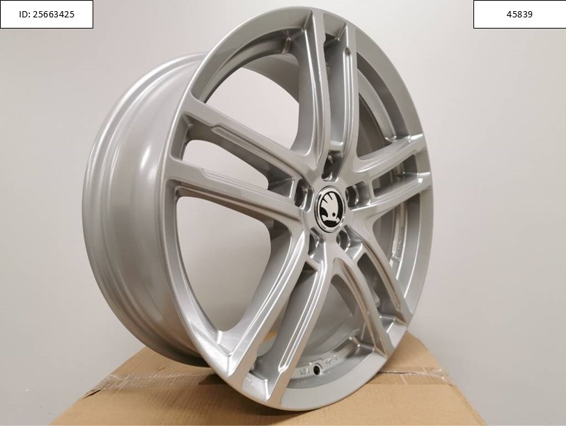 Škoda Octavia alu disky 7J R18 5x112 ET52 1254