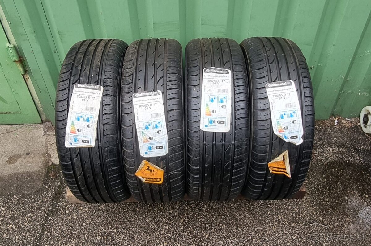 Letne pneumatiky Continental 205/55R17