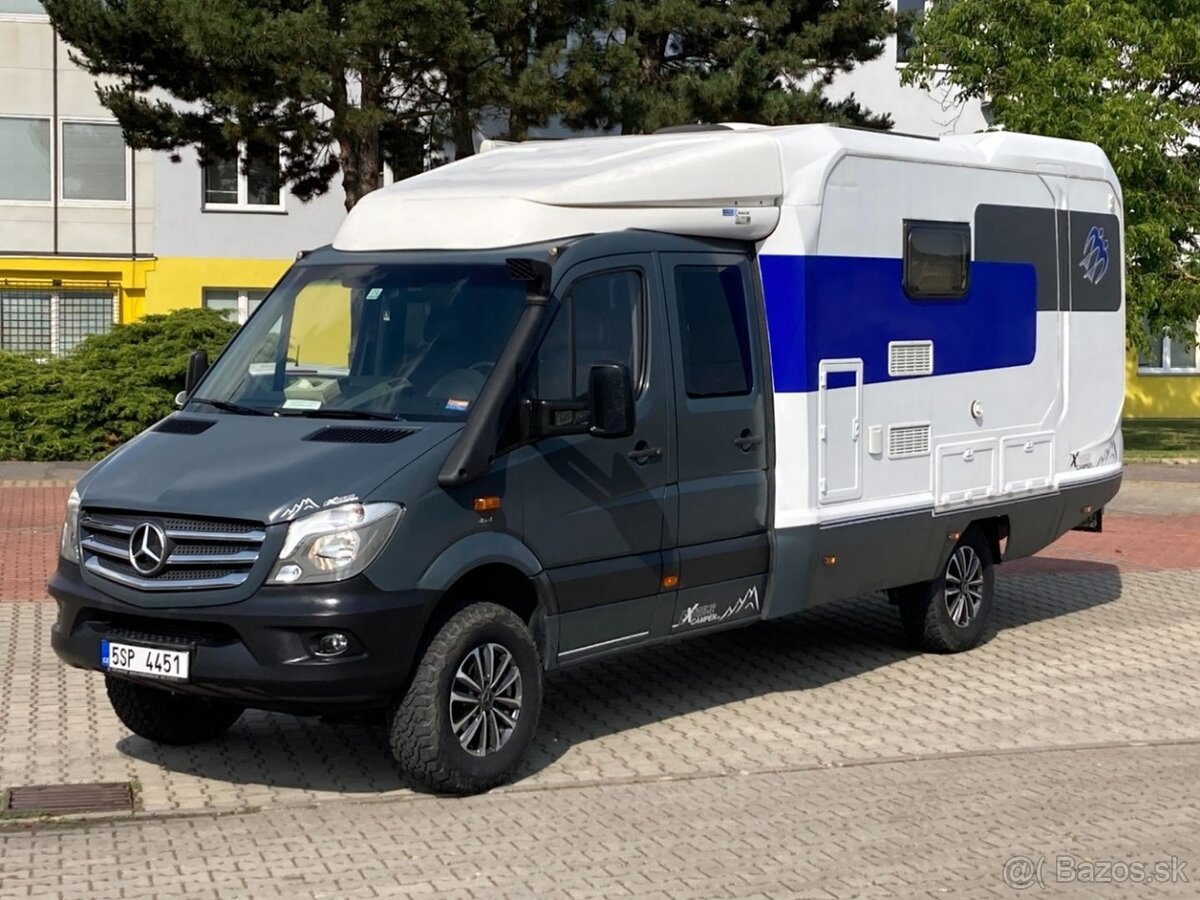 MERCEDES SPRINTER 316 CDi 4x4 redukce,6míst