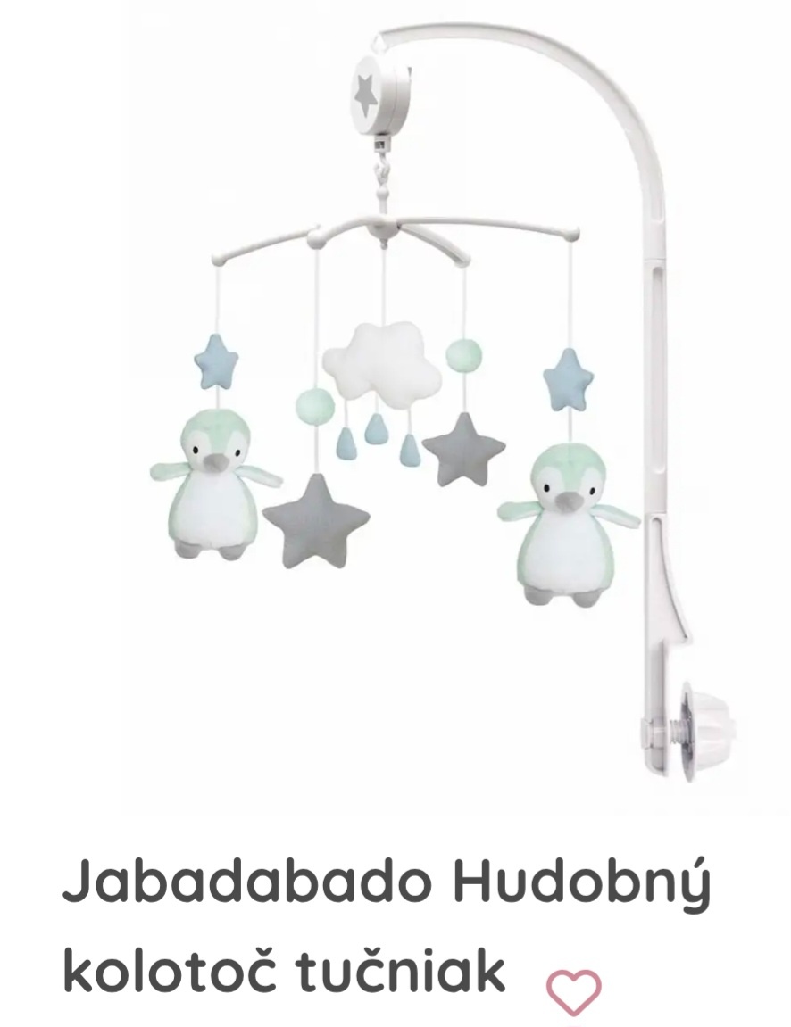 Hudobný kolotoč nad postieľku