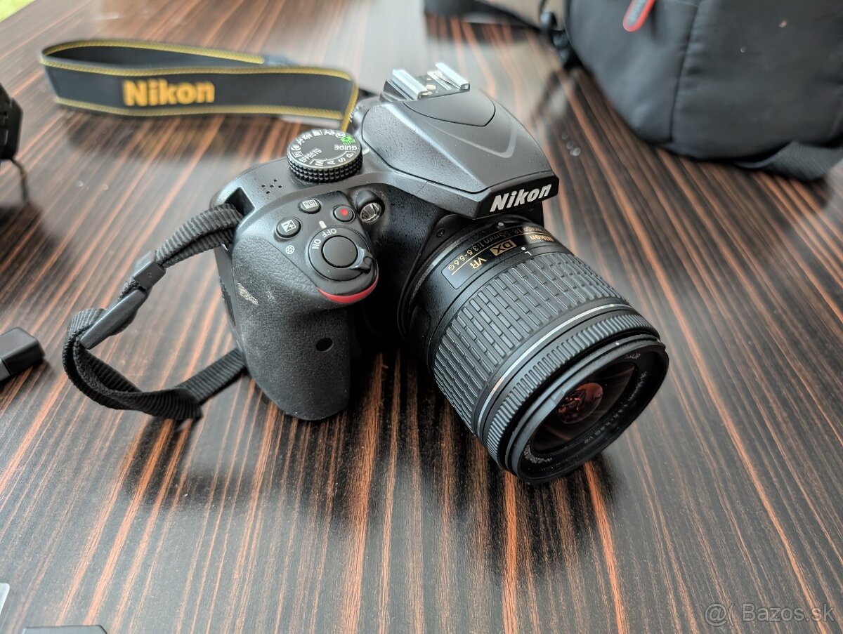 Nikon d3400 s extra príslušenstvom