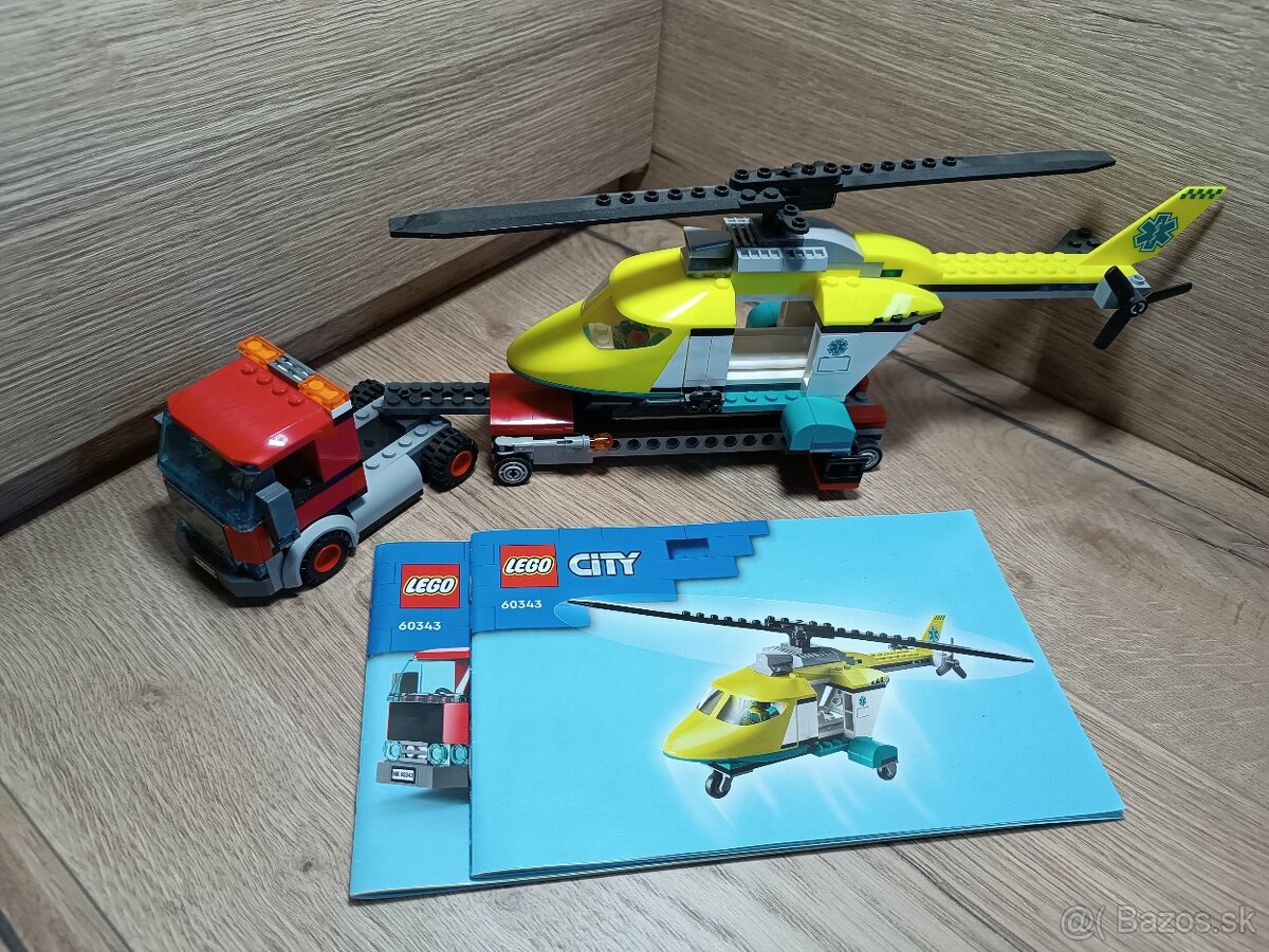 Lego 60343 Preprava záchranárskej helikoptéry