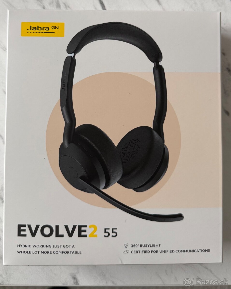 Predam nove Jabra evolve2 55