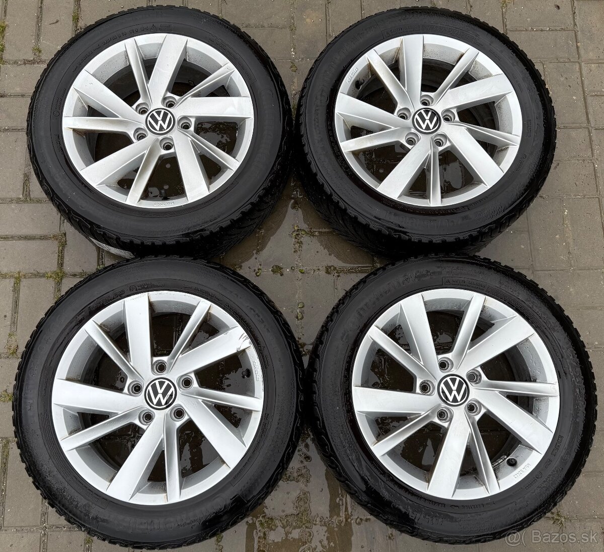 Volkswagen Alu zimná sada 5x112 R16 Contintal  205/55 R16 H