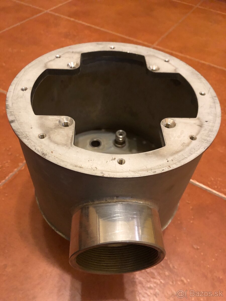 Predmontážna nerez príruba protiprúd Taifun Duo Hugo Lahme